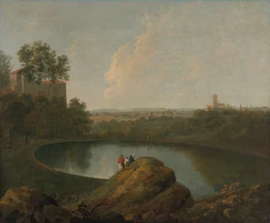 Der Kopf des Lago di Nemi